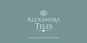 O que representa o logomarca de Alexandra Teles Psicóloga